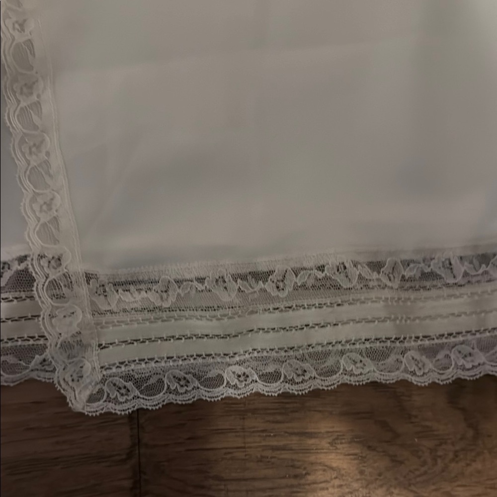 Dior White Lace Trim Slip - Picture 4 of 8